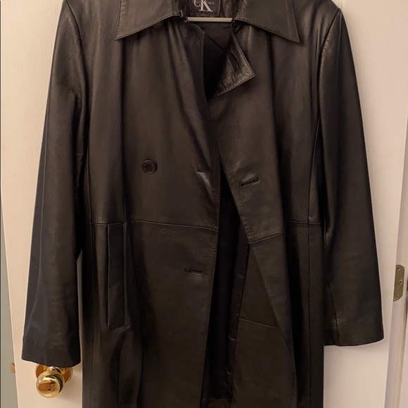 Ck Leather Jacket - Picture 7 of 14